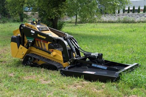 skid steer with mower|bobcat skid steer mower attachment.